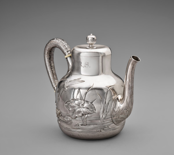 Coffee pot, 1881. Creators: Dominick and Haff, Giles Brothers and Company.