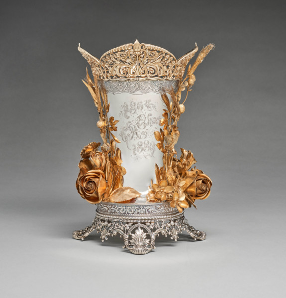 Ehret vase, 1889. Creator: Gorham Manufacturing Company.