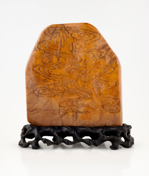 Seal and stand, 19th century. Creator: Unknown.