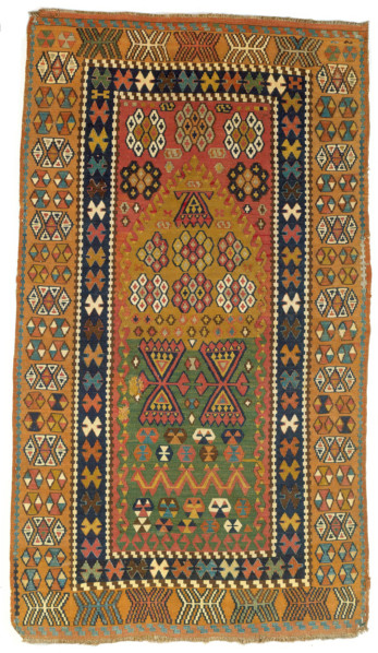 Prayer Rug; Kilim, late 19th century. Creator: Unknown.