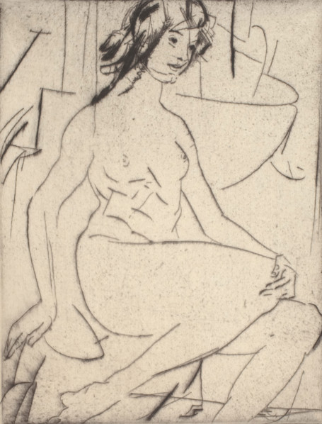 Iris, 1922. Creator: Arthur Davies.