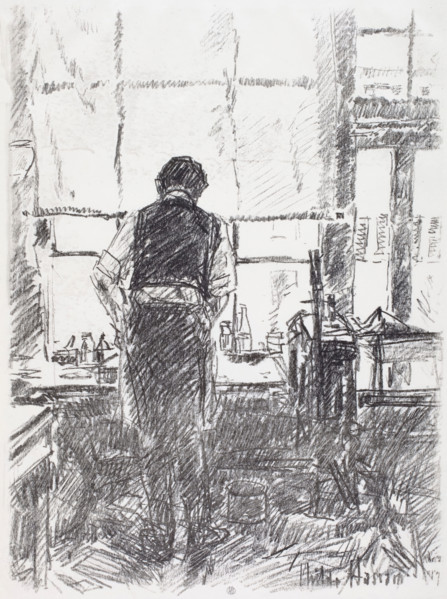 Joseph Pannell, 1917. Creator: Frederick Childe Hassam.