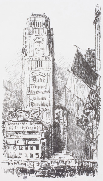 New York Bouquet, 1917. Creator: Frederick Childe Hassam.