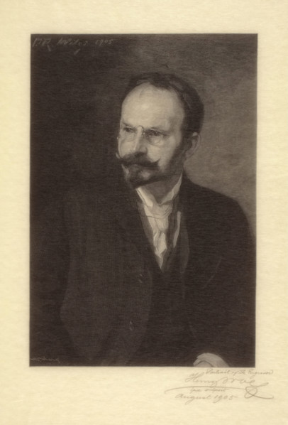 Portrait of Henry Wolf, 1905. Creator: Henry Wolf.
