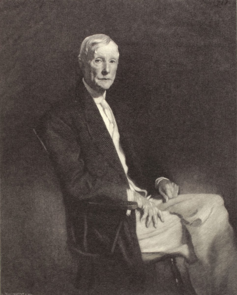 Portrait of John D. Rockefeller, 1921. Creator: Timothy Cole.