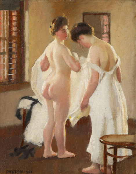 Women Dressing, 1906. Creator: William McGregor Paxton.