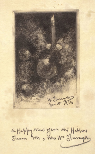 X-Mas 1913, 1914. Creator: William Forsyth.