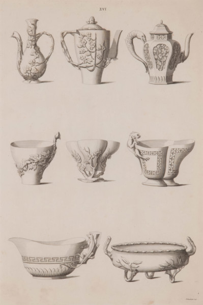 Plate XVI, Designs of Buildings, Furniture, Clothes, Machinery, and Implements of the Chinese, 1757. Creator: William Chambers.