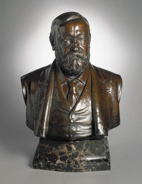 Bust of President Benjamin Harrison, 1919-1921. Creator: Adolph Alexander Weinman.