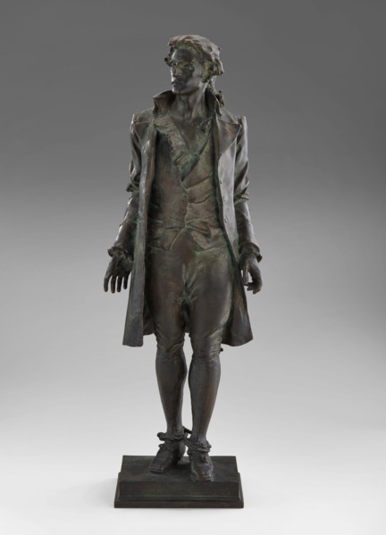 Nathan Hale, 1890. Creators: Frederick William MacMonnies, Jaboeuf et Rouard.