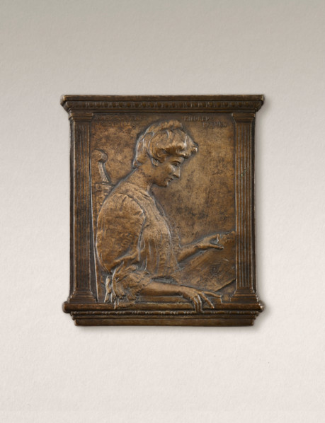Mildred Barnes, 1906. Creator: Janet Scudder.