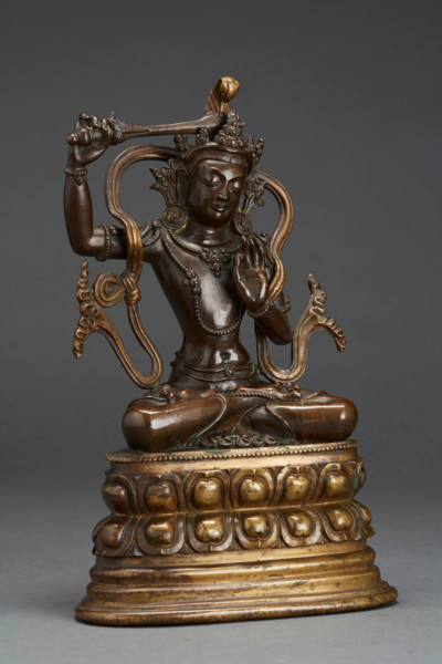 Manjusri, 1700-1899. Creator: Unknown.