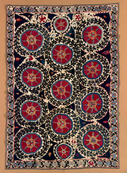 Ceremonial Hanging (Suzani), 1850-1899. Creator: Unknown.