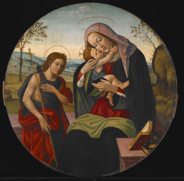 Madonna and Child with St John the Baptist, about 1510. Creator: Sandro Botticelli.