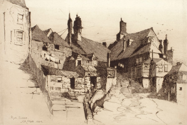 Rye, Sussex, 1884. Creator: Charles Adam Platt.