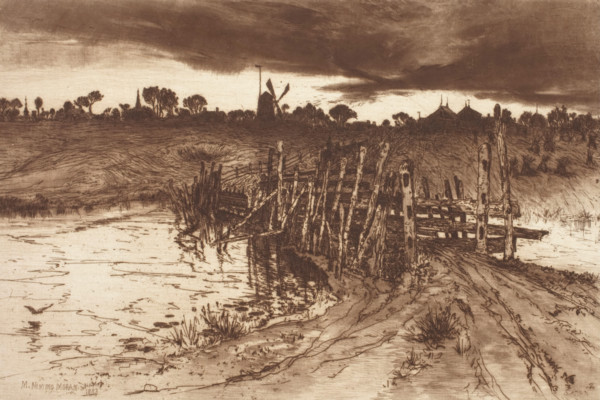 Tween The Gloaming and the Mirk, 1883. Creator: Mary Norman.