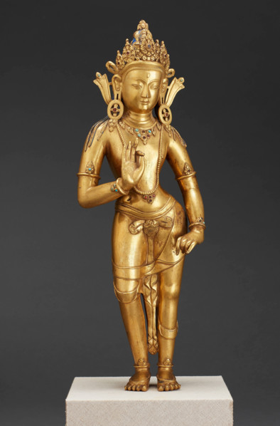 Bodhisattva, about 1700. Creator: Unknown.
