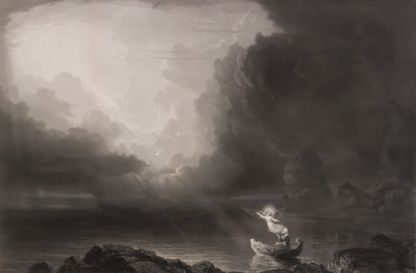 The Voyage of Life: Old Age, 1856. Creator: James Smillie.