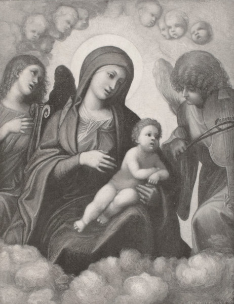 Madonna and Child in Glory, 1894. Creator: Antonio da Correggio.