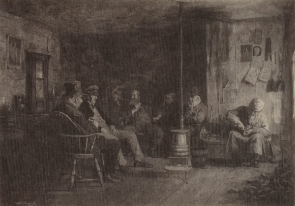The Nantucket School of Philosophy, 1894. Creator: Eastman Johnson.