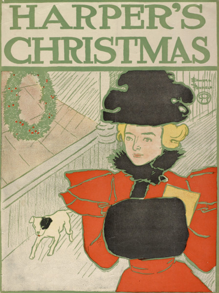 Harper's Christmas, 1896. Creator: Edward Penfield.