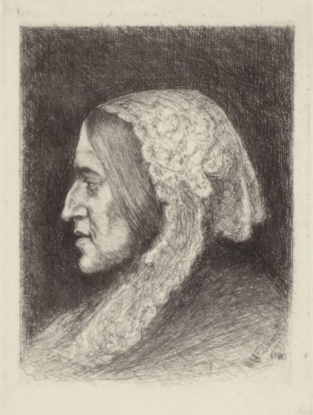 George Eliot, 1890. Creator: John Sloan.