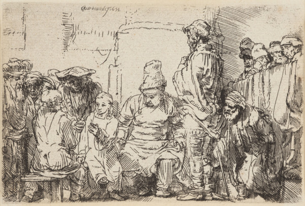 Christ Disputing with the Doctors, 1654. Creator: Rembrandt Harmensz van Rijn.