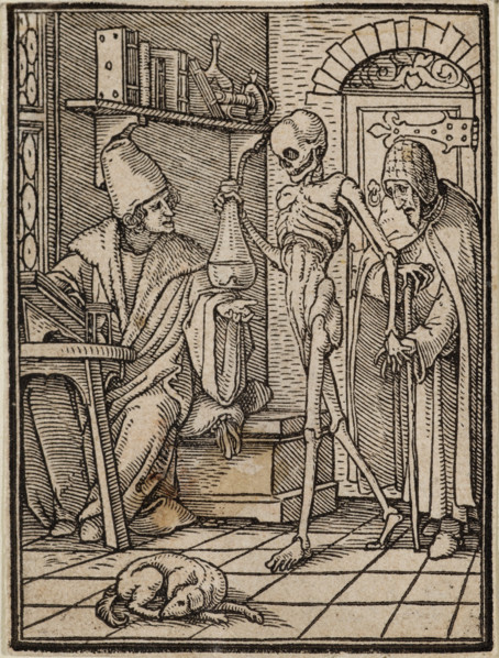 The Physician, early 16th century. Creator: Hans Holbein the Younger.