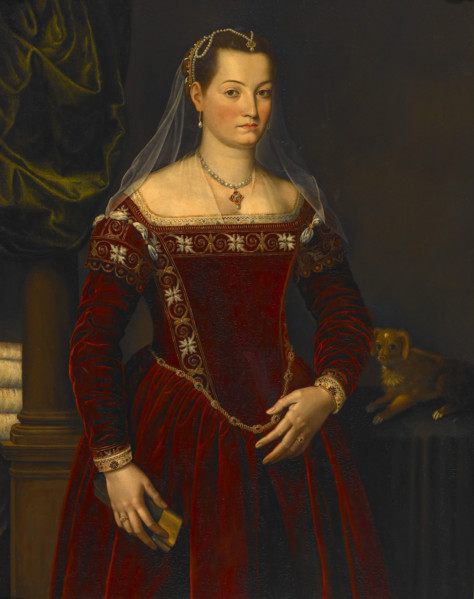 Portrait of a Lady, about 1540-1550. Creator: Agnolo Bronzino.