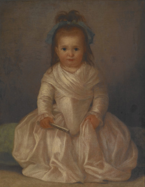 Portrait of a Little Girl, about 1788. Creator: Agustin Esteve y Marqués.
