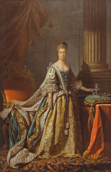 Queen Charlotte, probably 1762-66. Creator: Allan Ramsay.
