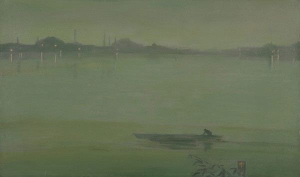 Thames Nocturne, about 1872. Creator: James Abbott McNeill Whistler.