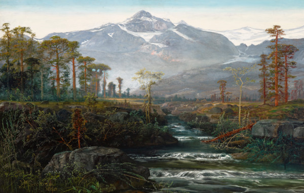 Scene in Switzerland, 1888. Creator: James Farrington Gookins.
