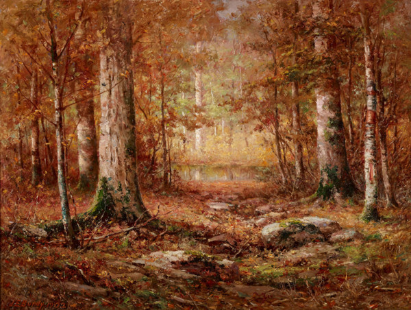 Woodland, Northern Michigan, 1902. Creator: John Elwood Bundy.