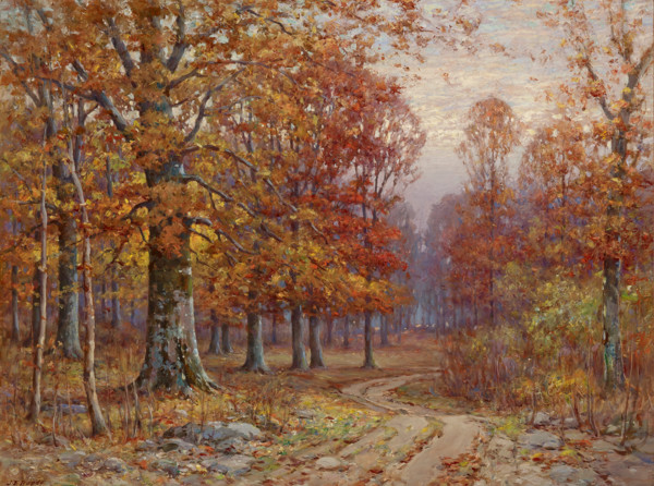 Woods Interior, date unknown. Creator: John Elwood Bundy.