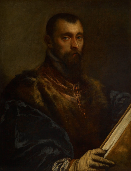 Portrait of a Man, about 1590-1600. Creator: Leandro Bassano.