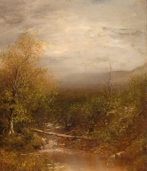 Pool in the Adirondacks, about 1875-1878. Creator: Ralph Blakelock.