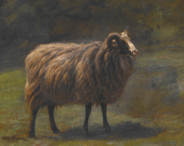 Ram, about 1845-1850. Creator: Rosa Bonheur.