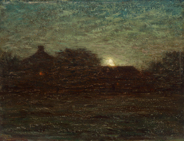 Moonrise, 1895. Creator: Dwight William Tryon.