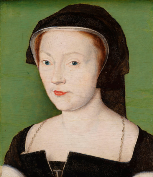 Portrait of Marie de Guise, after 1537. Creator: Corneille de Lyon.