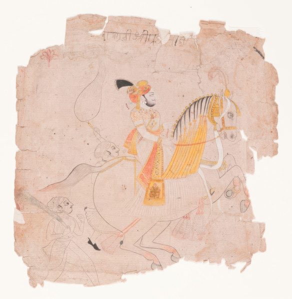 Prince on Horse, 18th century. Creator: Unknown.