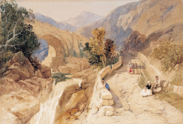 In the Tyrol, 1846. Creator: James Baker Pyne.