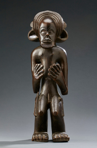 Figure of chief, late 19th century - early 20th century. Creator: Unknown.
