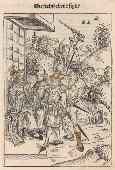 The Bloodthirsty King, 1491. Creator: Michael Wohlgemuth.