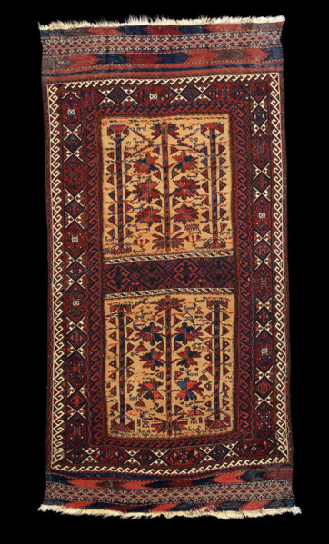Mat (Sofreh), about 1875. Creator: Unknown.