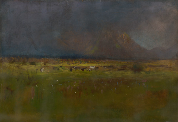 The Tatras before a Storm, 1890. Creator: Ladislav Mednyanszky.