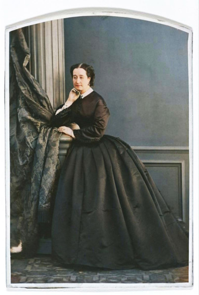 Empress Eugénie, 1860. Creator: Olympe Aguado.