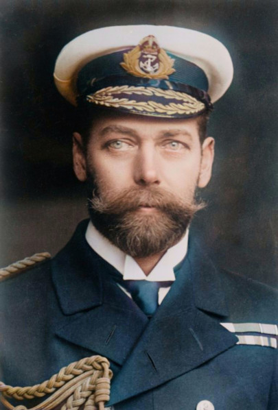 King George of England in uniform, Rotary Photo, 1911. Creator: Bain News Service.