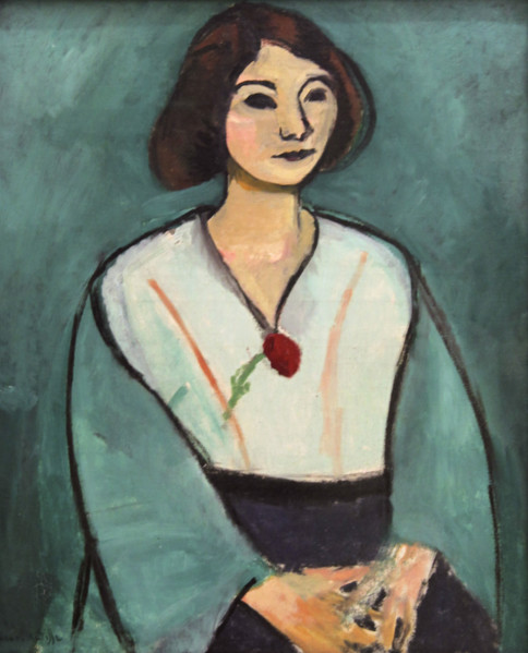 'Woman in Green', c1909. Creator: Henri Matisse.