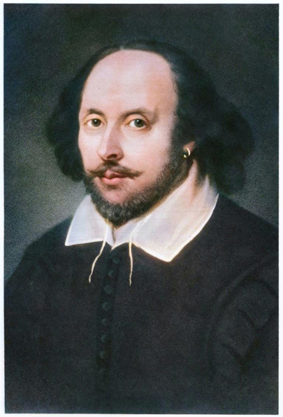 William Shakespeare, English playwright, (19th century). Creator: Unknown.